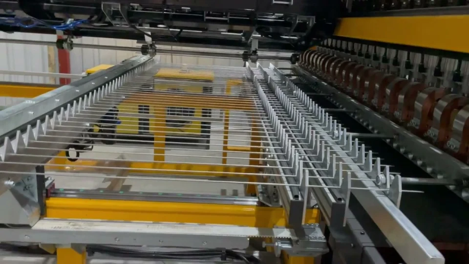 Panel çit üretim hattı